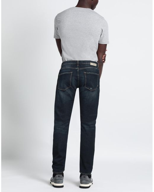 Grey Daniele Alessandrini Blue Jeans for men