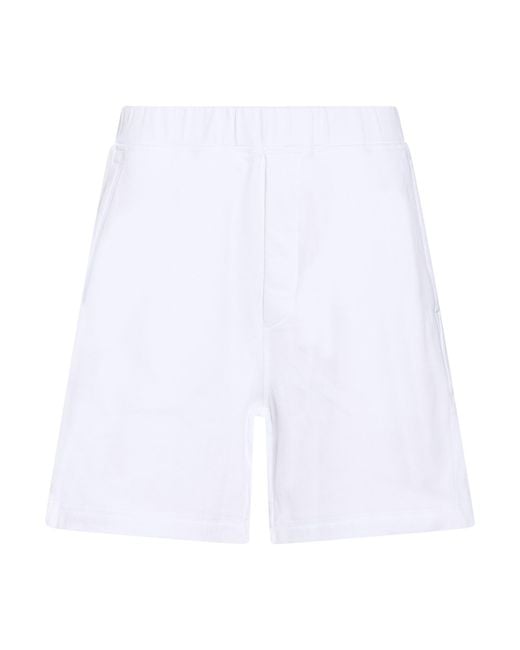 DSquared² White Shorts & Bermuda Shorts Cotton for men