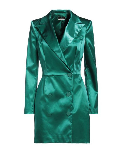 Elisabetta Franchi Green Mini Dress