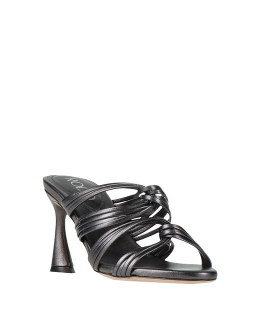 Rodo White Sandals Leather