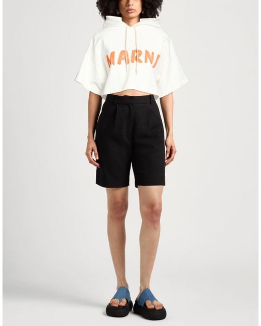 Marni White Sweatshirt Cotton