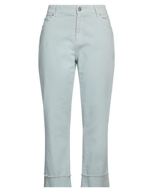 Panicale Blue Pants Cotton, Elastane