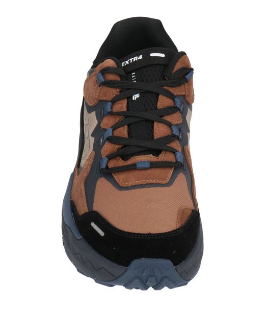 EXTR4 Black Trainers for men