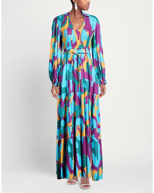 CONNOR & BLAKE Blue Maxi Dress
