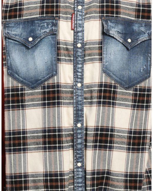 DSquared² Blue Shirt for men