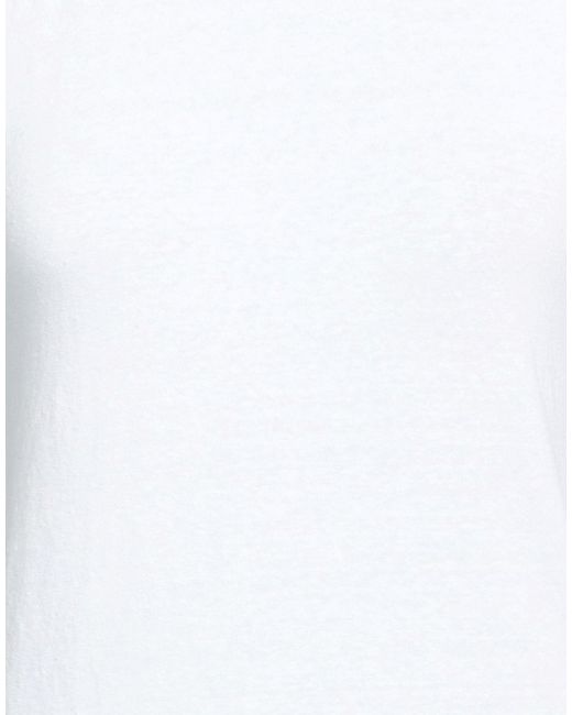 Crossley White T-Shirt Linen, Elastane