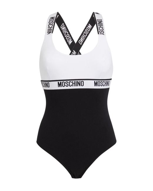 Moschino White Lingerie Bodysuit