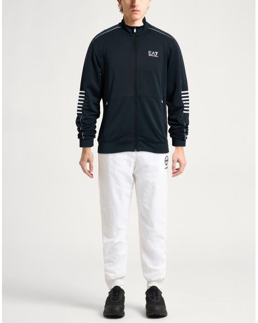 EA7 Blue Sweatshirts for men