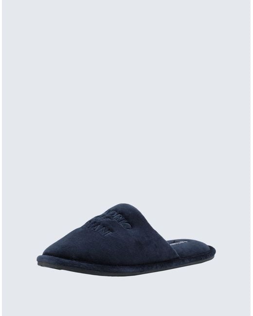 Emporio Armani Blue House Slipper for men