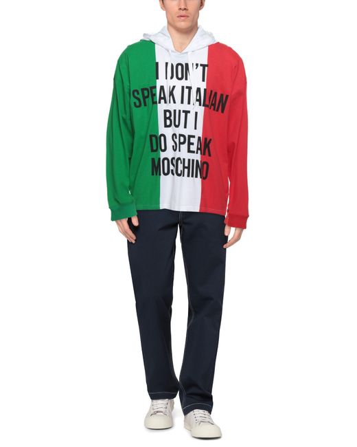 Moschino Green T-Shirt for men