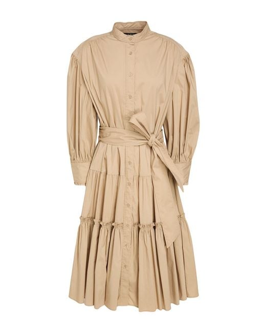 Ralph Lauren Natural Midi Dress