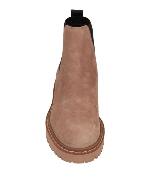 Hogan Brown Ankle Boots