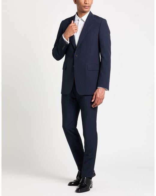 Dries Van Noten Blue Blazer Wool for men