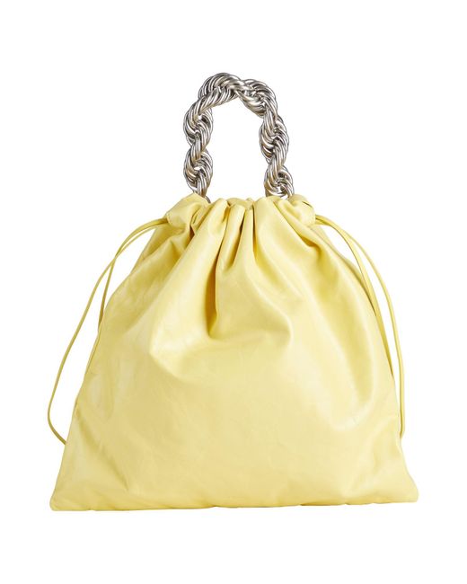 Jil Sander Yellow Handbag