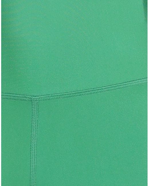 COLORFUL STANDARD Green Shorts & Bermuda Shorts Polyester, Elastane