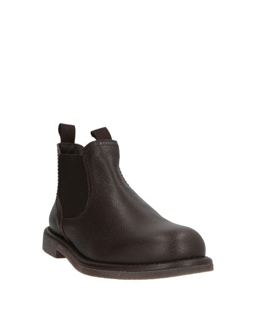 Baldinini Brown Ankle Boots Leather for men