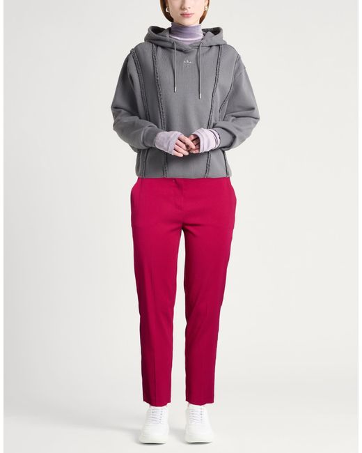 Carla G Red Pants Acetate, Viscose, Elastane
