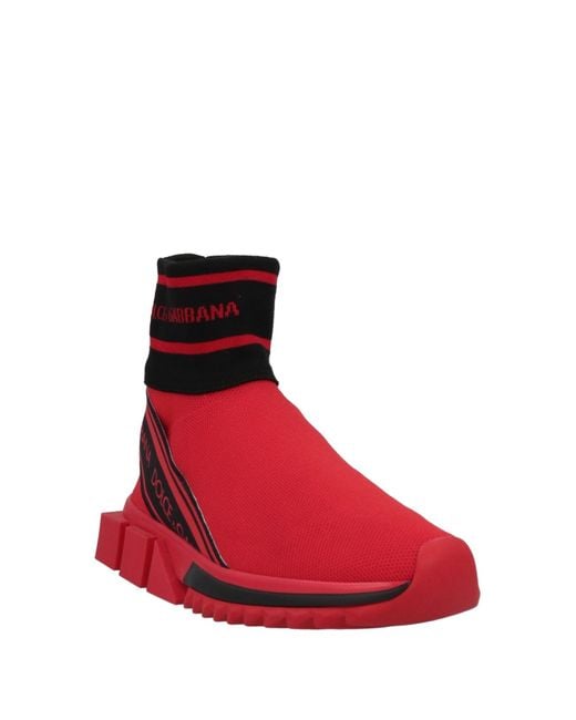 Dolce & Gabbana Red Trainers