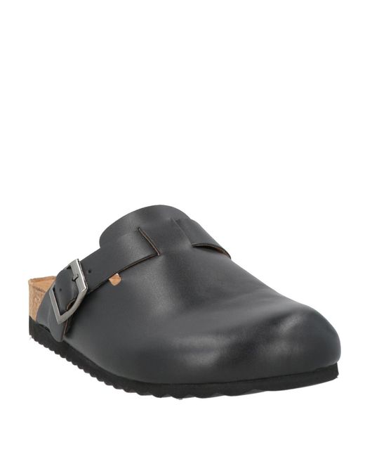 Ovyè Gray Mules & Clogs