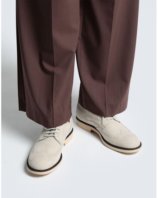 Stringate di Tod's in White da Uomo