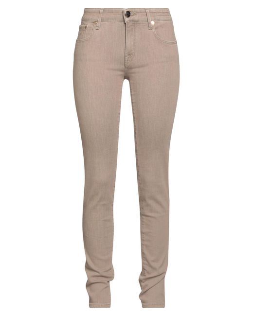 Jacob Cohen Natural Jeans Cotton, Viscose, Elastane