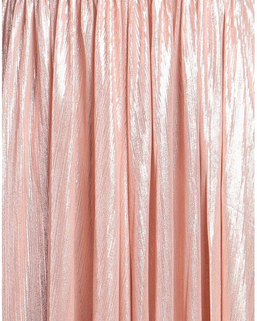 retroféte Pink Maxi-Kleid