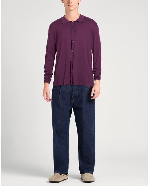 Grifoni Purple Cardigans for men