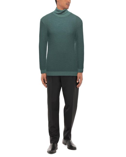 Circolo 1901 Green Turtleneck for men