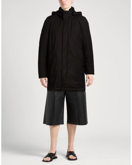 Herno Black Coats for men
