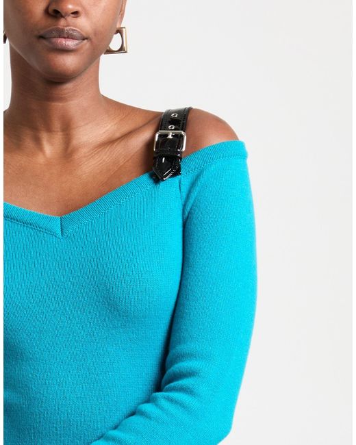 Moschino Blue Mini Dresses