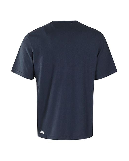 Tela Genova T-shirts in Blue für Herren