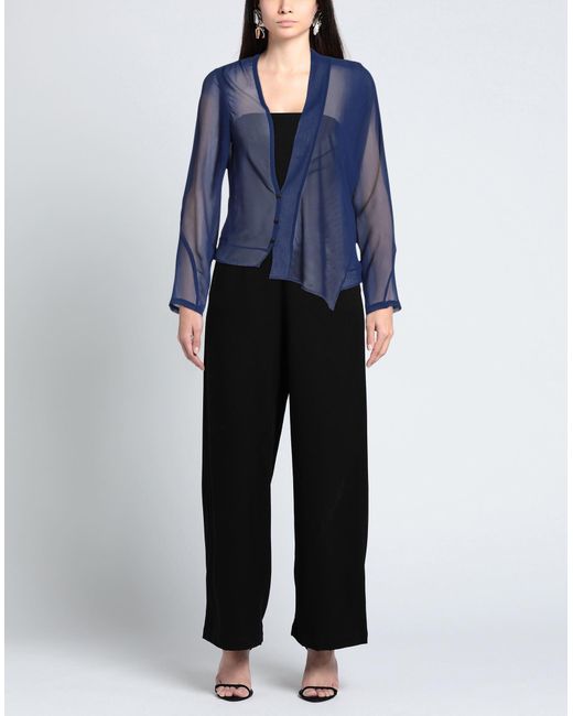 Maria Calderara Blue Top Polyester