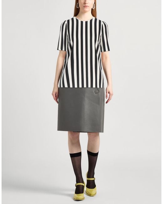 Dolce & Gabbana Black Top Silk, Elastane