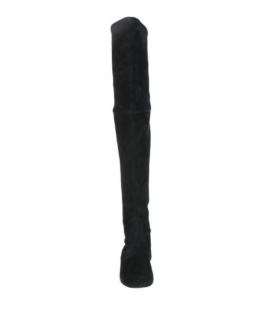 Casadei Black Boot Leather