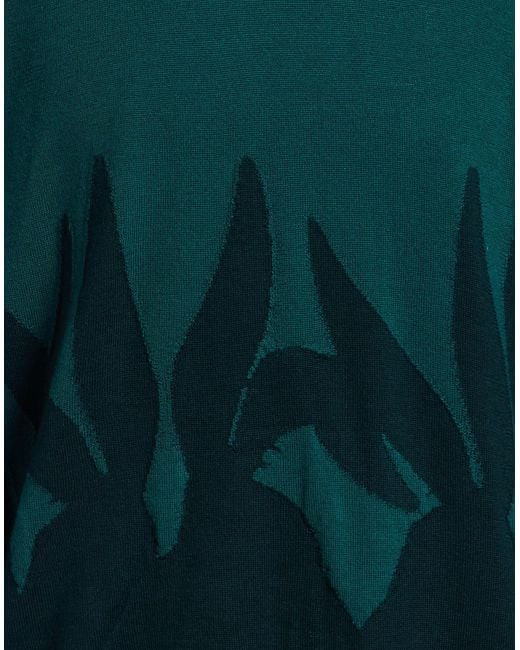 Iceberg Green Sweater Virgin Wool for men
