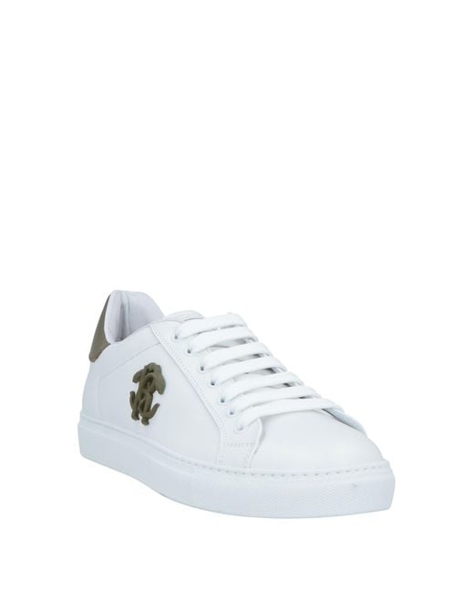 Roberto Cavalli White Trainers for men