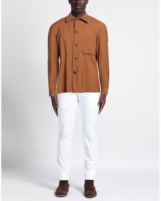 Camisa Barena de hombre de color Brown