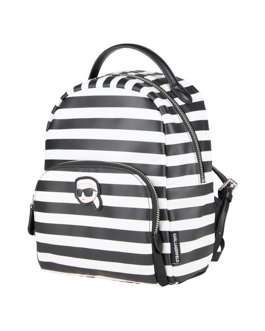 Karl Lagerfeld White Backpacks