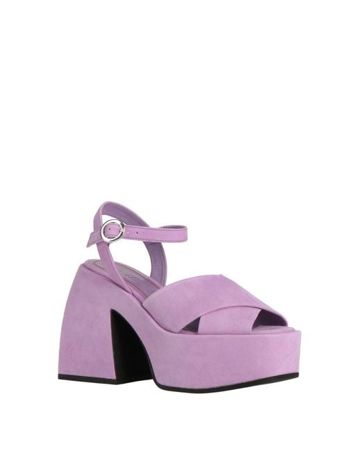 NODALETO Purple Sandals