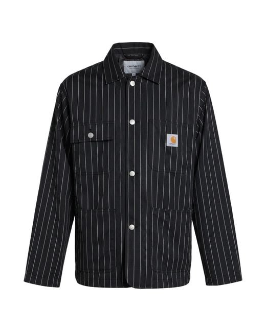 Carhartt Black Shirt Recycled Polyester, Wool for men