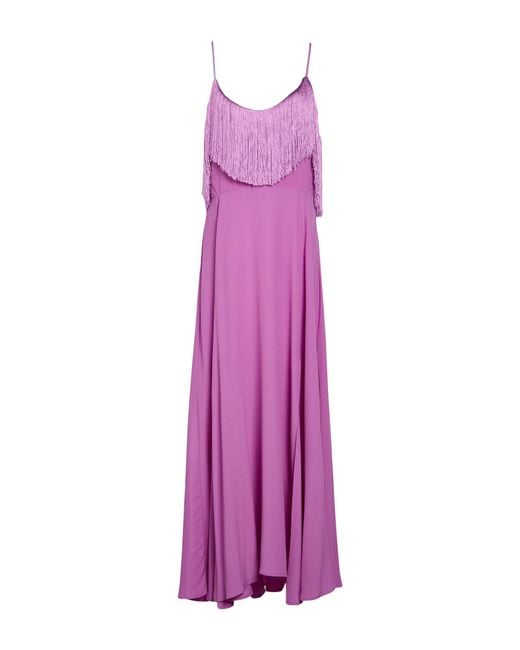 SIMONA CORSELLINI Purple Maxi Dresses