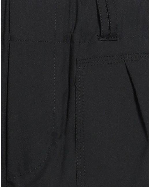 RUE DU BAC Black Pants Cotton, Polyamide, Elastane
