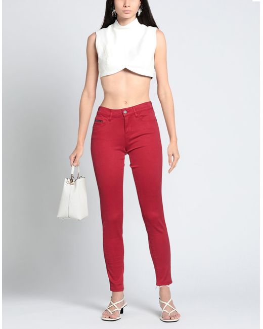 Calvin Klein Red Jeans