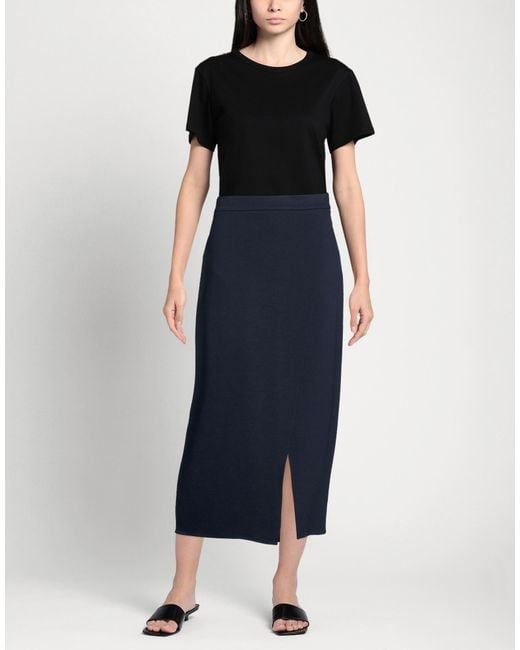 MEIMEIJ Blue Midi Skirt