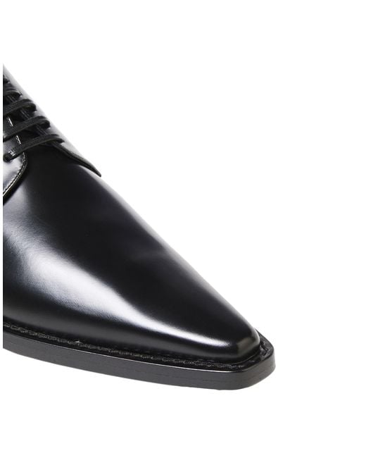 Dolce & Gabbana Black Lace-up Shoes