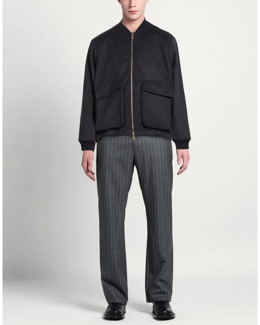 MARSĒM Black Midnight Jacket Wool, Polyester for men