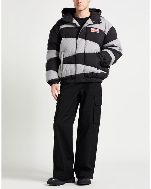 KENZO Black Puffers for men