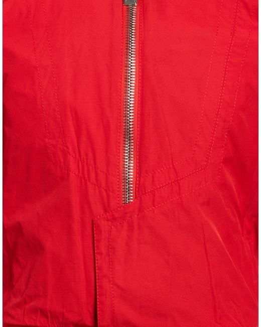 Bikkembergs Red Jacket Polyester for men