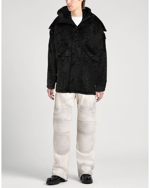 Kris Van Assche Black Shearling & Teddy for men