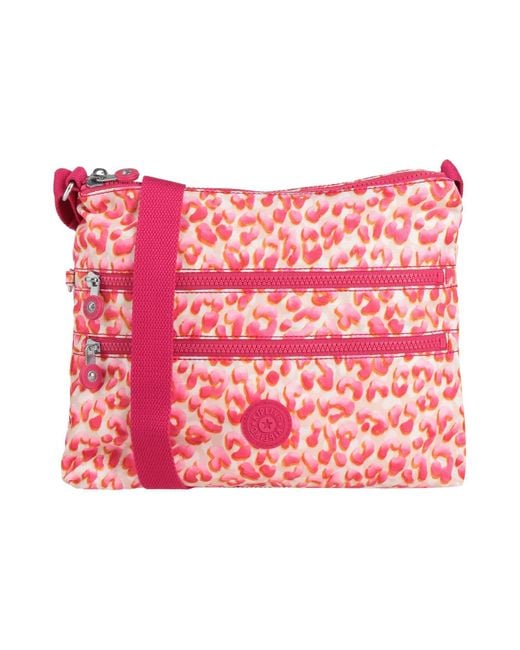 Kipling Pink Fuchsia Cross-Body Bag Polyester